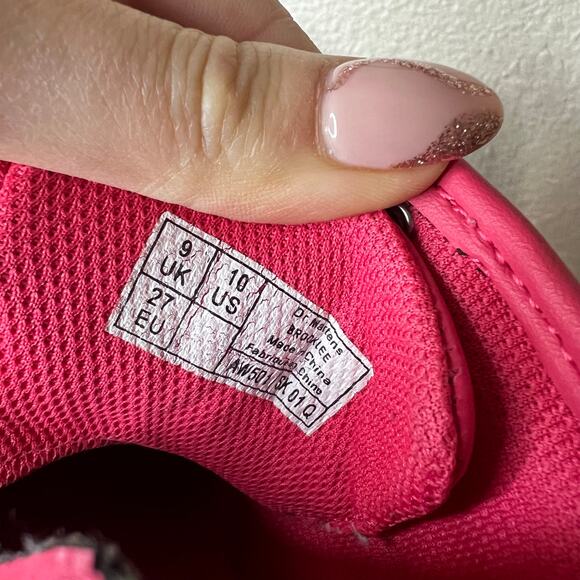 Dr. Martens 1460 Brooklee Toddler 10 Monochromatic red Leather Combat Boots - Picture 8 of 8